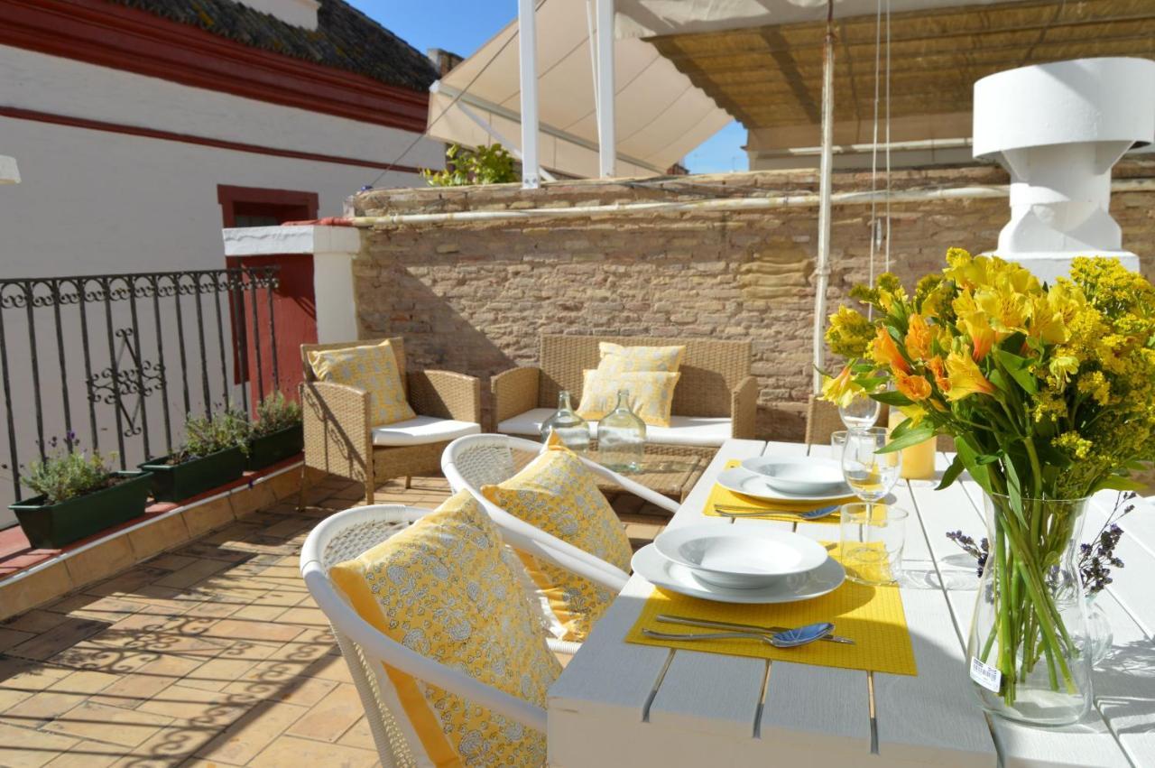 Isg Apartments Precioso Atico Con Terraza Privada En El Centro Sevilla Exterior foto